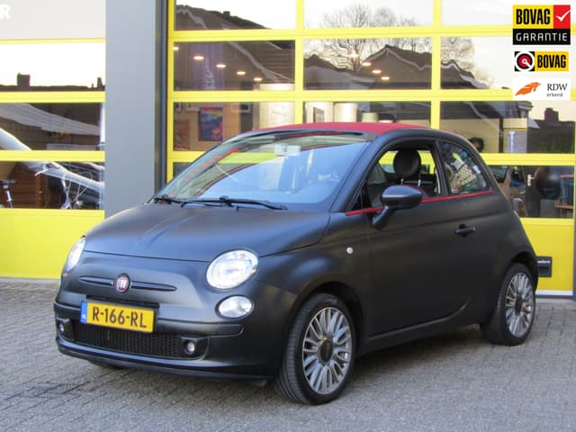 Fiat 500C 1.2 Lounge / cabrio / airco / parkeersensoren achter