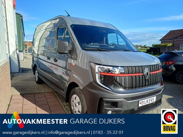 Renault Master RED VAN 170 Pk Grey Urbain VOL BPM Vrij Camera PDC V+A Trekhaak