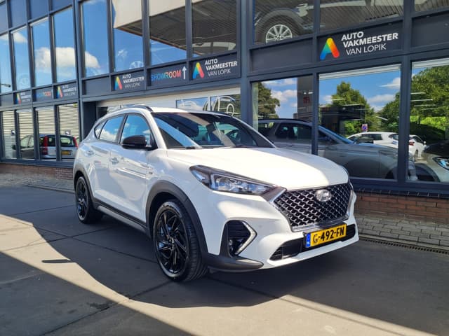 Hyundai Tucson 1.6 T-GDi 177pk 7-DCT N-Line Trekh. All-in prijs + 12 Mnd garantie!